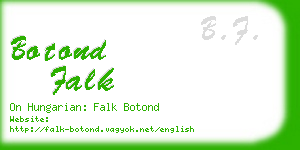 botond falk business card